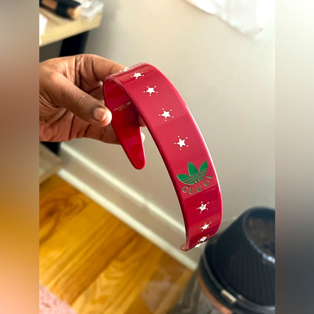Gucci x Adidas Embellished Headband ❤️
